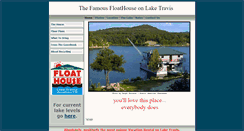 Desktop Screenshot of floathouseaustin.com